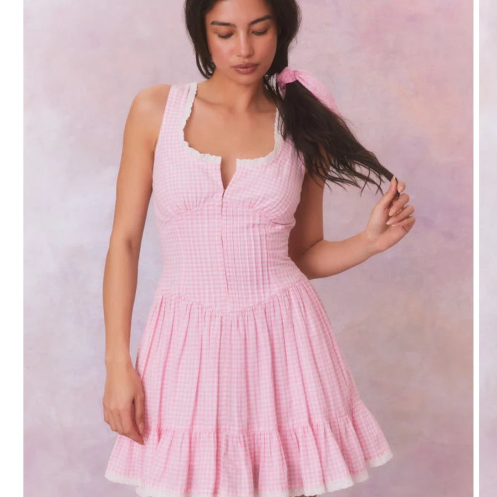 NWT LoveShackFancy Ceronne Mini Dress
